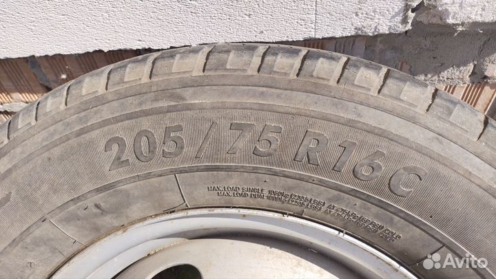 R16 Amtel К-206 205/75, PCD 5x115 DIA 16