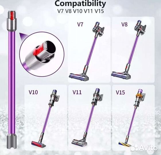 Труба Dyson V7 V8 V10 V11 V15