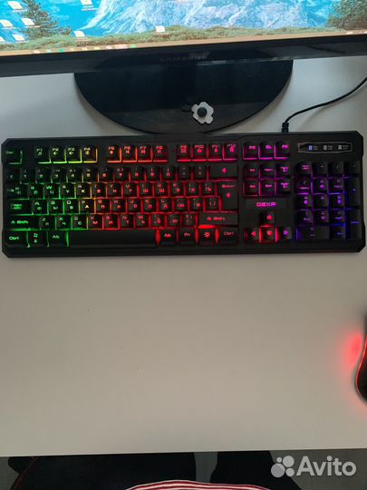 Проводная клавиатура. dexp бу