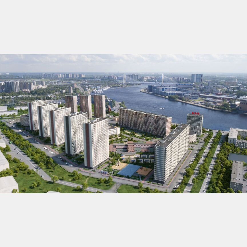 1-к. квартира, 34,7 м², 6/25 эт.