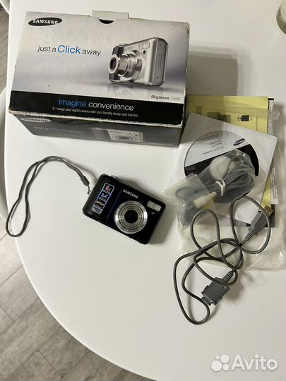 Компактный фотоаппарат samsung digimax s800