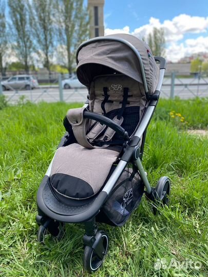 Коляска прогулочная SB Suburban Compatto Beige