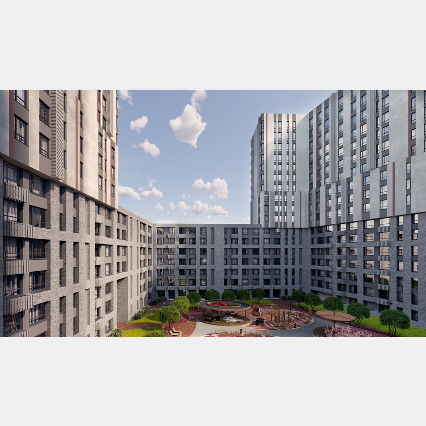 2-к. квартира, 56,5 м², 15/17 эт.