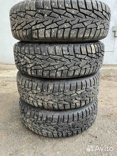 Колеса зимние R14 Nokian на ваз