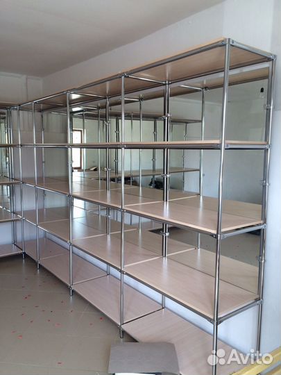 Стеллажи и Полки в кладовую, подвал, магазин