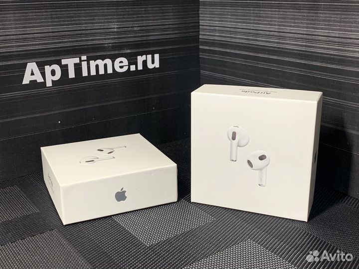 Наушники AirPods 3 Lux + Чехол в подарок
