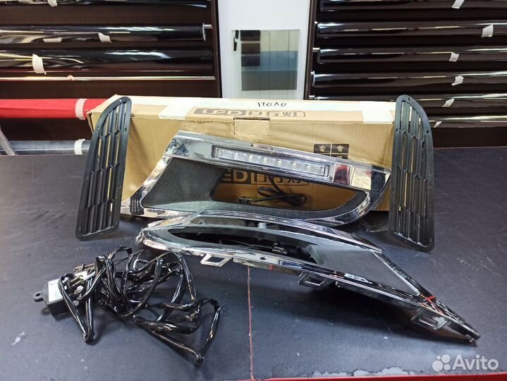 Заглушки птф с дхо VW Polo 2011