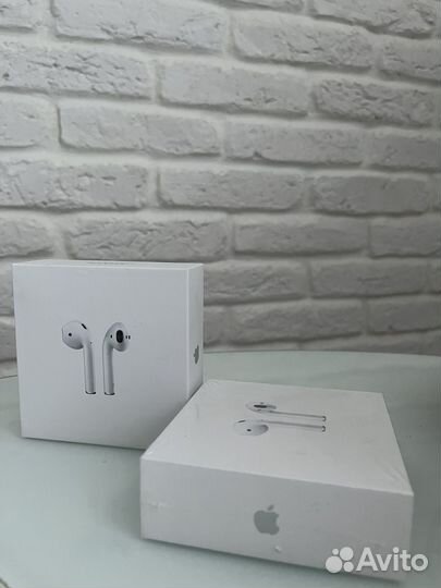 Беспроводные наушники apple airpods 2