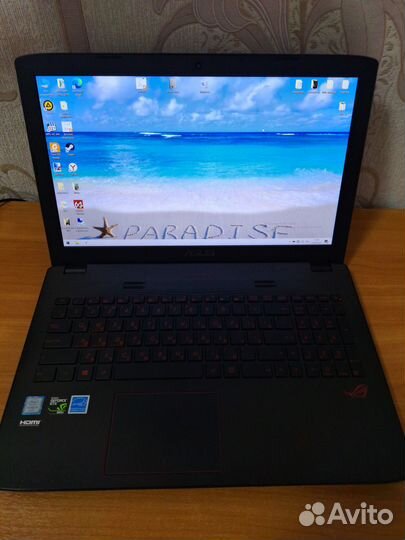 Игровой ноутбук asus ROG GL552VW