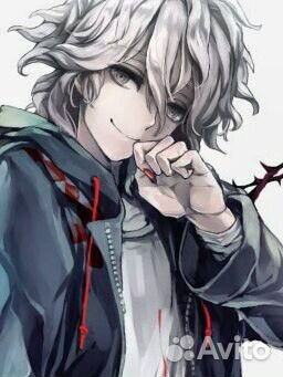 Значок 37 мм, Danganronpa, Nagito Komaeda