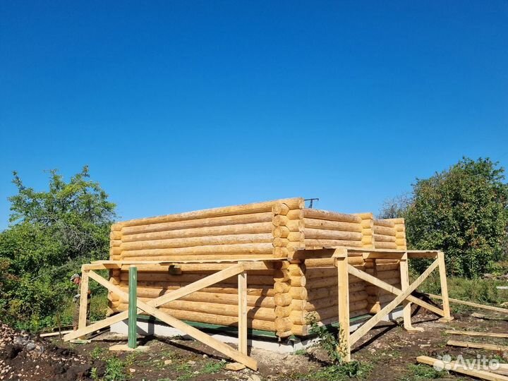 Сруб Бани 6 на 6 6-и стенок