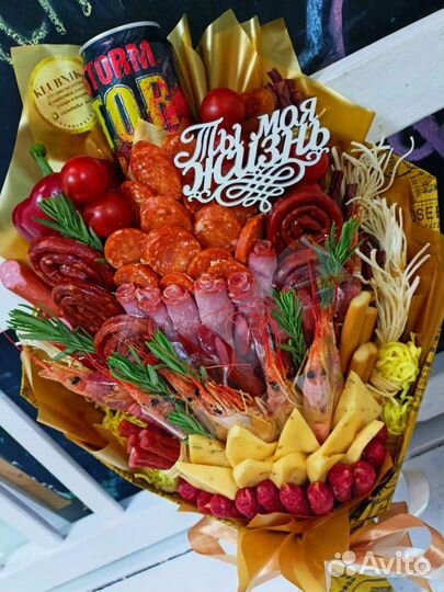 Колбасные букеты мужские букеты из закусок
