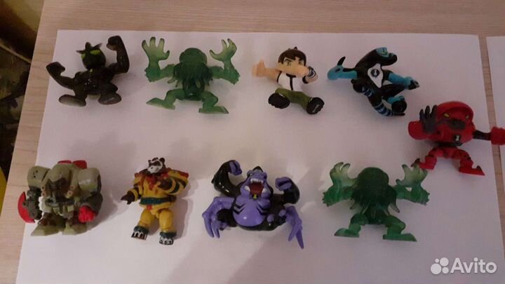 Фигурки Гормити,Бен тен,Человек паук