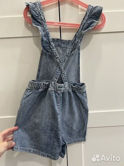 Джинсовый комбинезон для девочки n&m