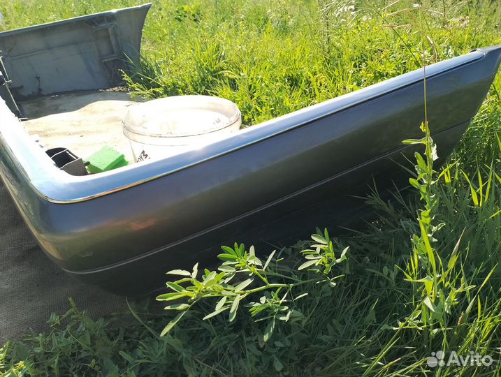 Задний бампер на w140 (рестайл)