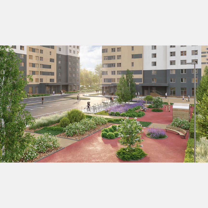 2-к. квартира, 57 м², 19/21 эт.