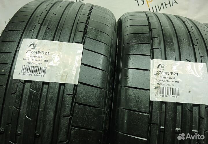 Continental SportContact 6 275/45 R21 94Y