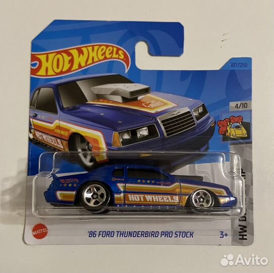 Hot wheels 86 ford thunderbird pro stock