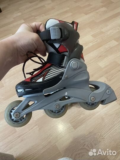 Роликовые коньки детские раздвижные 26-29 размер