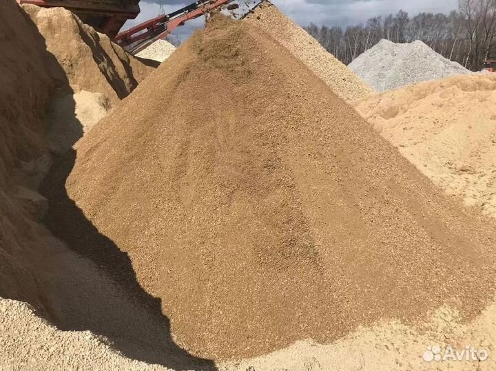 Песок строительный от производителя