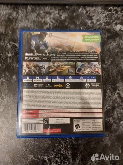 Игра для приставки watch dogs 2
