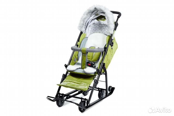 Санки-коляска Nika 7-5SK детей комбинированная Ник