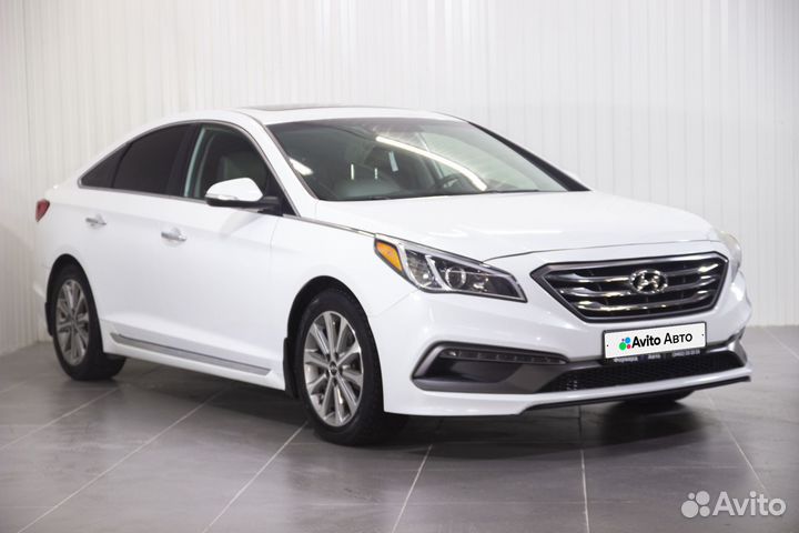 Hyundai Sonata 2.4 AT, 2017, 129 384 км