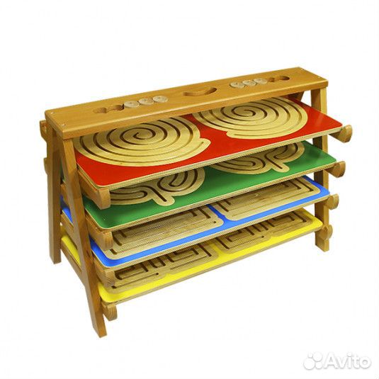 Геометрический комод Монтессори и др.материалы