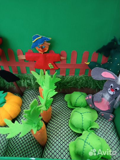 Развивающая игра из фетра