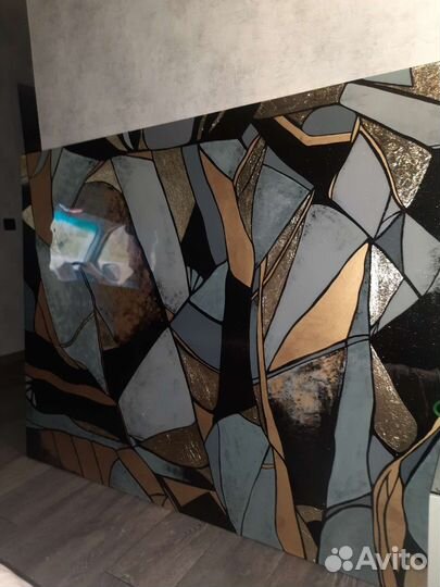 Картина акриловыми красками на холсте 150*120