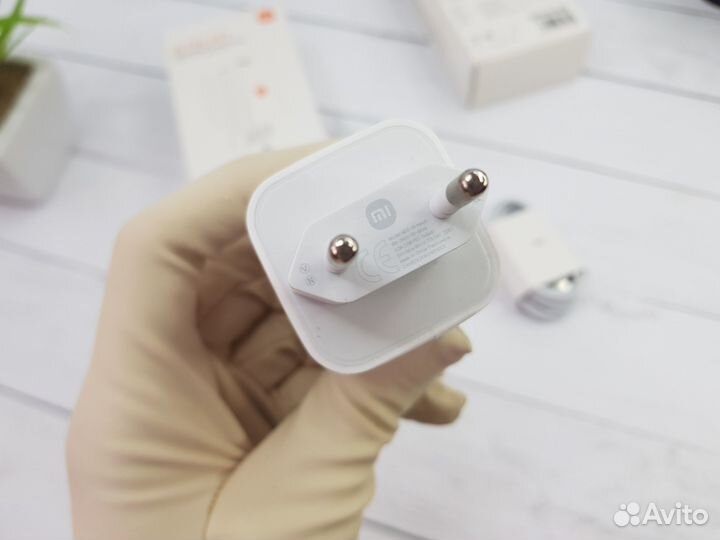 Быстрая зарядка для Xiaomi 67W 2 разъема