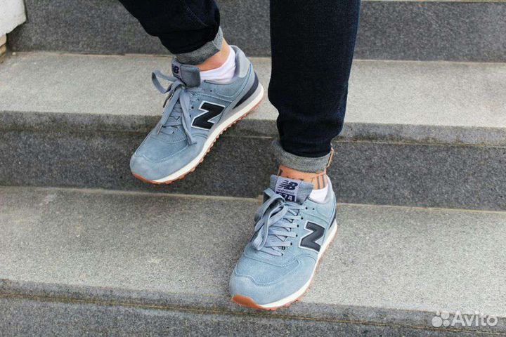 Кроссовки Мужские New Balance 574 Blue P 41, 42