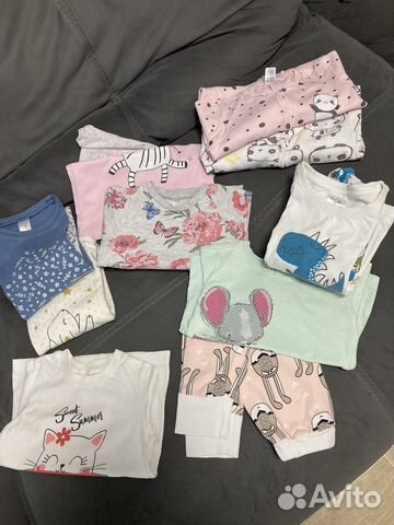 Вещи пакетом на девочку 86-104
