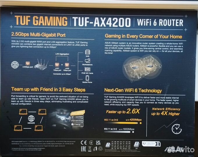 Asus TUF Gaming AX4200