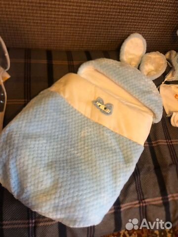 Конверт на выписку для мальчика зимний