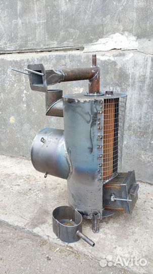 Корпус печи на отработке