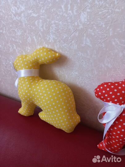 Заяц пасхальный ручная работа