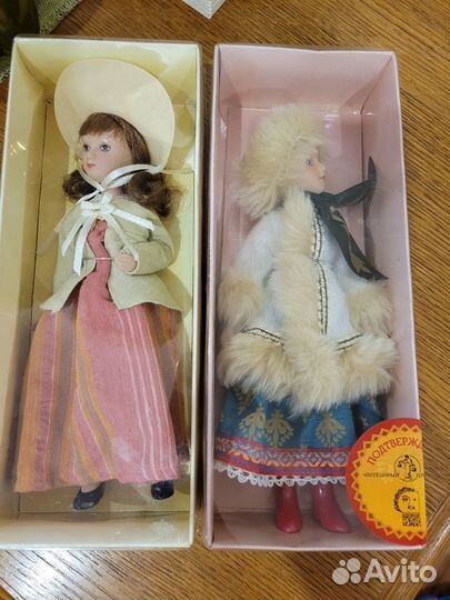 Коллекционные куклы фарфоровый промысел новые