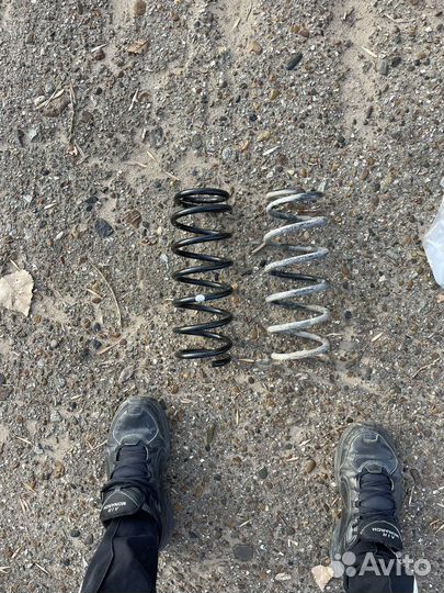 Пружины daewoo matiz задние