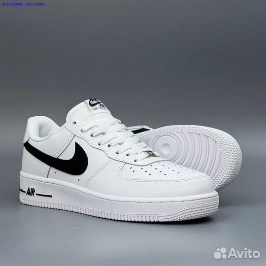 Nike Air Force 1 Black&White (Арт.46886)