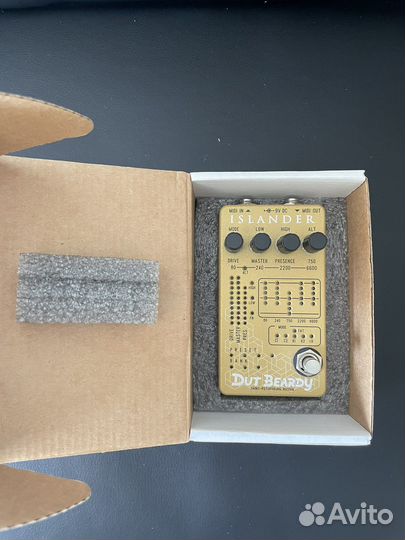 Гитарный предусилитель Dut beardy Islander mk II