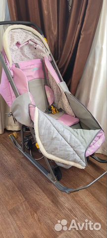 Сани коляска детские