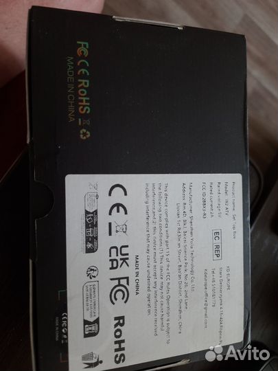 SMART tv приставка Ott TV Box,Amlogic S905W2,HDR10