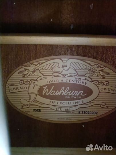 Гитара Washburn C5CE