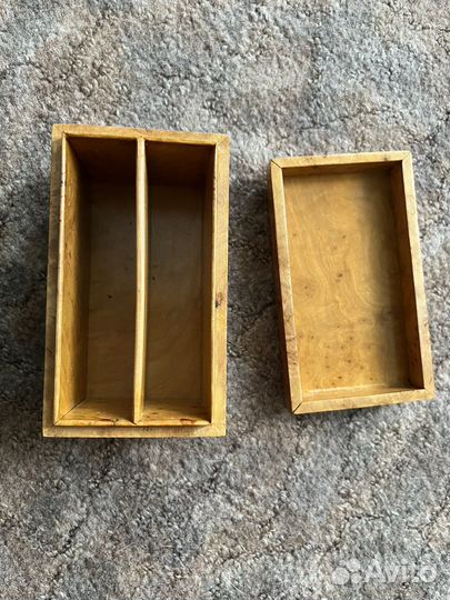 Шкатулка из карельской березы СССР