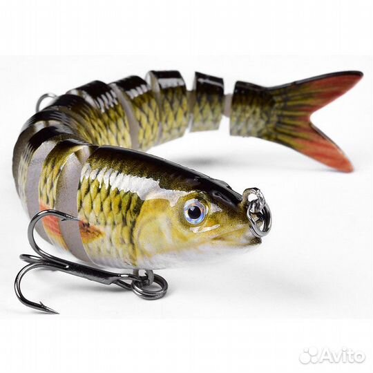 Набор воблер 3 шт 8-ми секционный 13.5 см 19.5 г