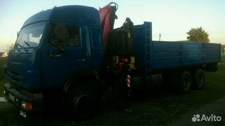 Аренда и услуги манипулятора, стрела 5 т, 8 м, борт 15 т, 6 м