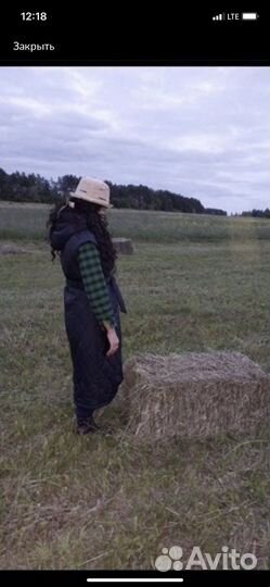 Сено в тюках