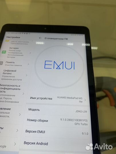 Планшет huawei mediapad m5 lite