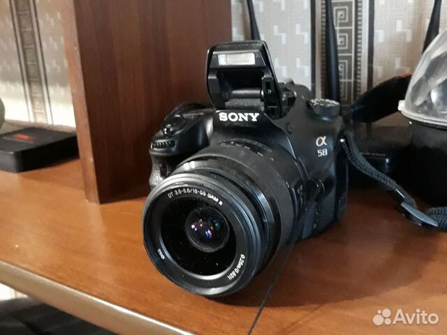Зеркальный фотоаппарат sony a58 объявление продам